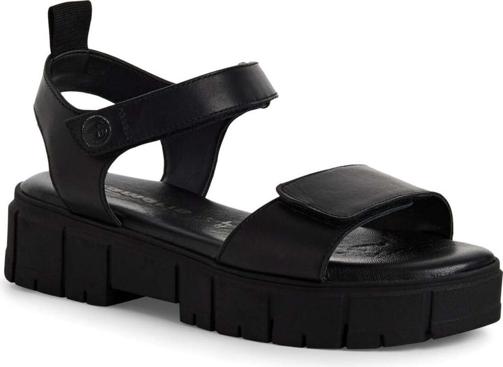 Tamaris Damen Klassische Sandalen 1-28209-44 001 Farbe: Schwarz Größe: 37
