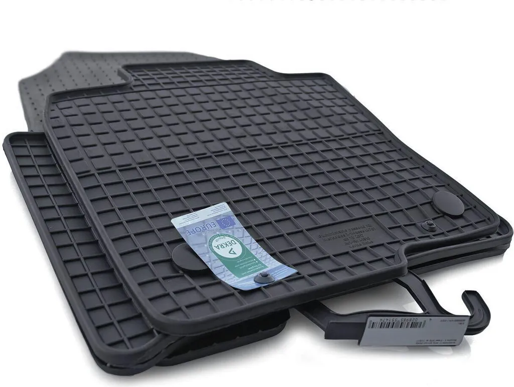 Tappetini in gomma adatti per Mercedes Classe X W470 (dal 2017) Tappetini in gomma per tutte le stagioni 4 pezzi