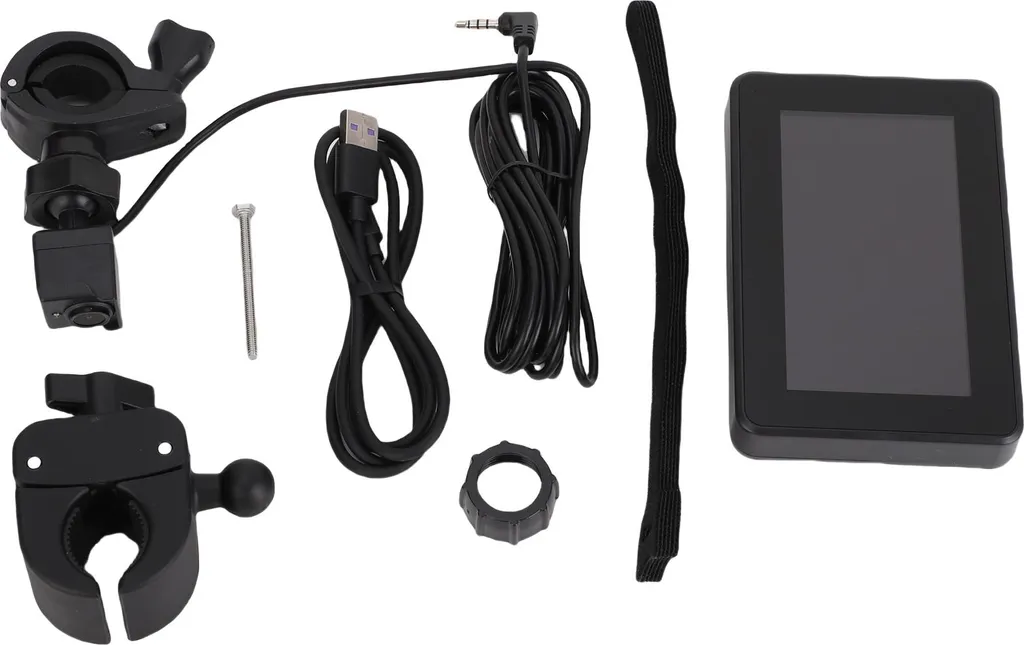Système de recul 1080p pour guidon avec moniteur LCD de 4,3 pouces