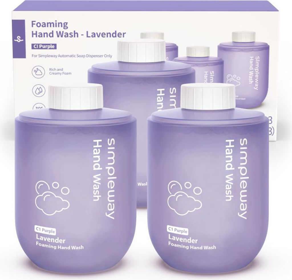 Mydło w piance Simpleway do automatycznego dozownika 3-PACK Zdjęcie produktu 