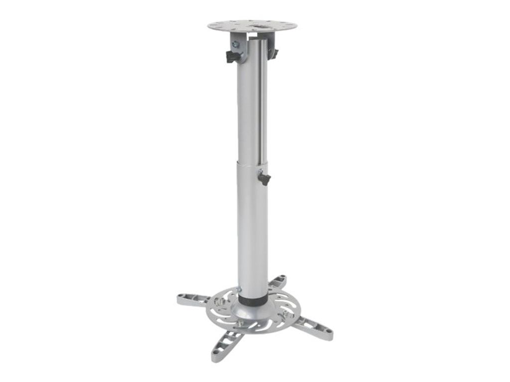 Techly Profi Deckenhalterung f. Beamer,ausziehbar,50-77cm