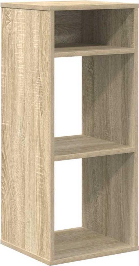 vidaXL Bücherregal Sonoma-Eiche 34x31x80 cm Holzwerkstoff