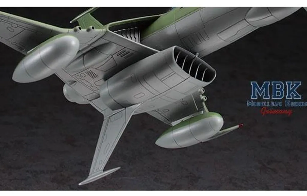 Kit de Modélisme Space Wolf SW-190 Captain Herlock Hasegawa 64501 DIY