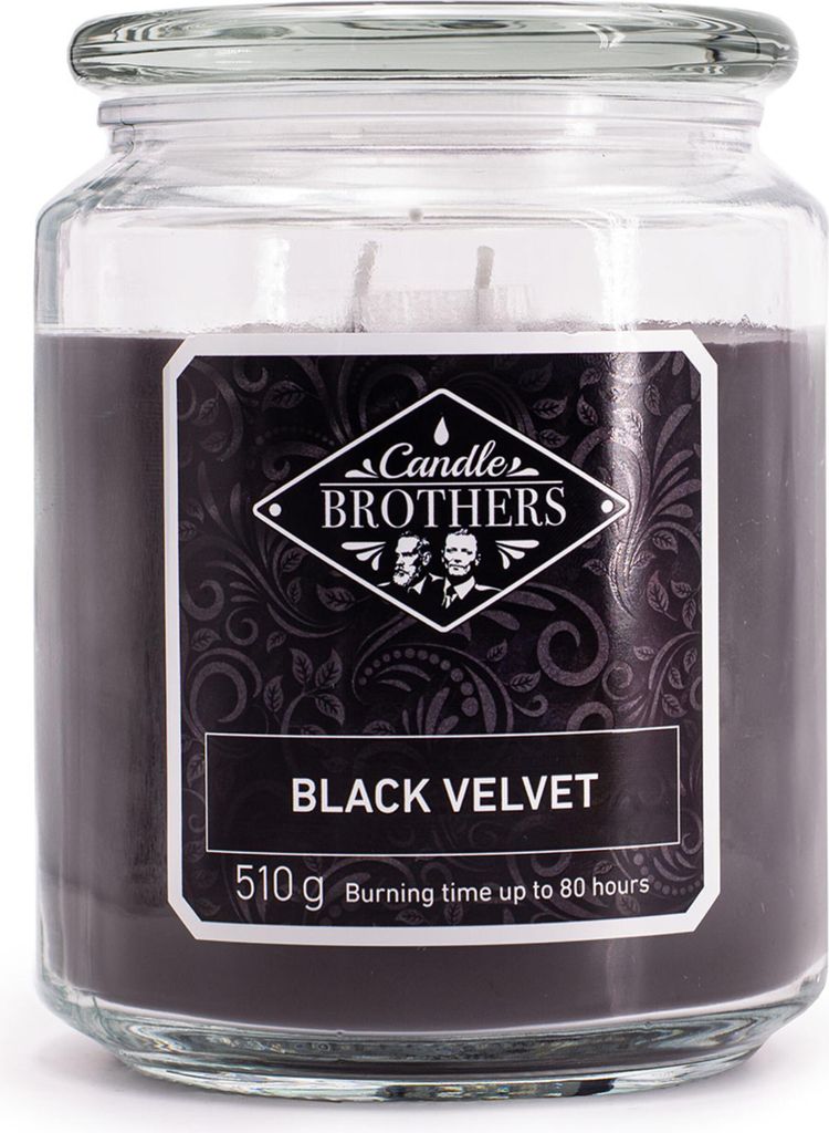 Black Velvet - vonná svíčka 510g od Candle Brothers Obrázek produktu 