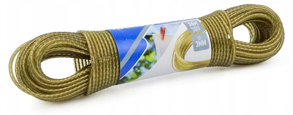Wäscheleine aus Stahl, 3 mm x 30 m Produktbild 