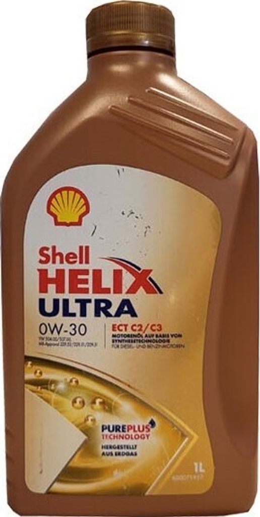 Shell Helix Ultra ECT C2 C3 0W-30 1 Liter Produktbild 3