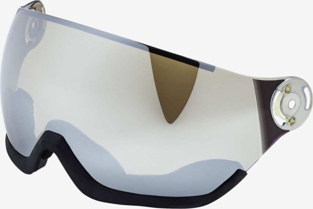 HEAD Knight / Queen Visor chrome für Skihelm Visiere Helmet Ersatzscheibe Winter Gr. XSS+ML (52-57 cm)