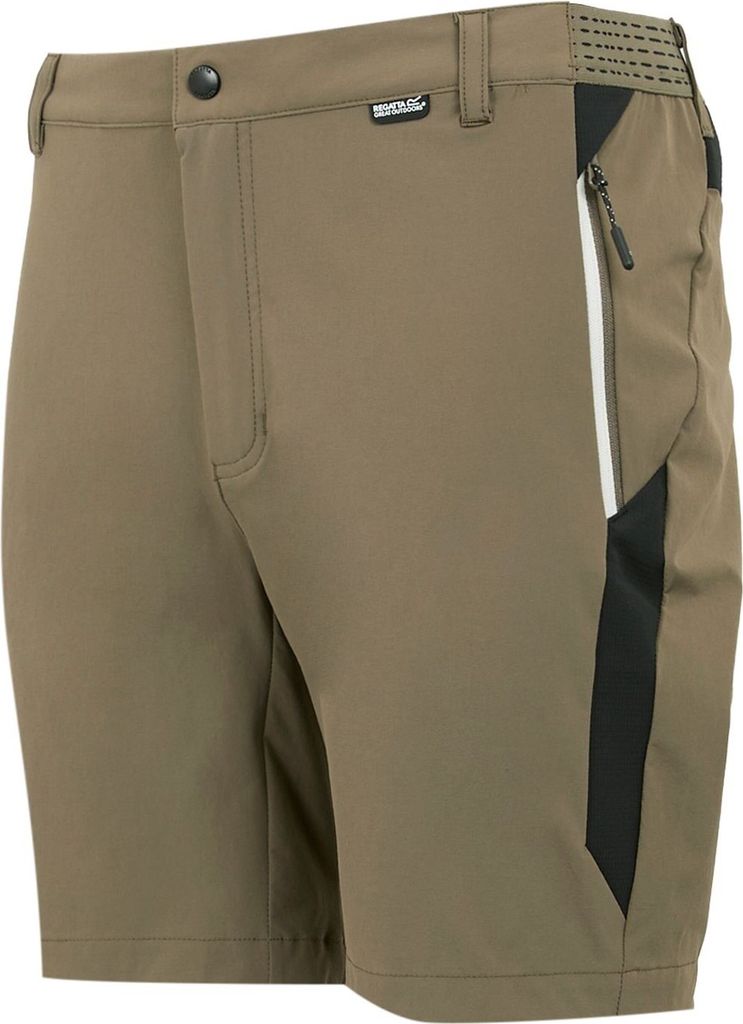 Regatta Mountain Shorts II Wanderhose für Herren, Farbe:Braun, Größe:52