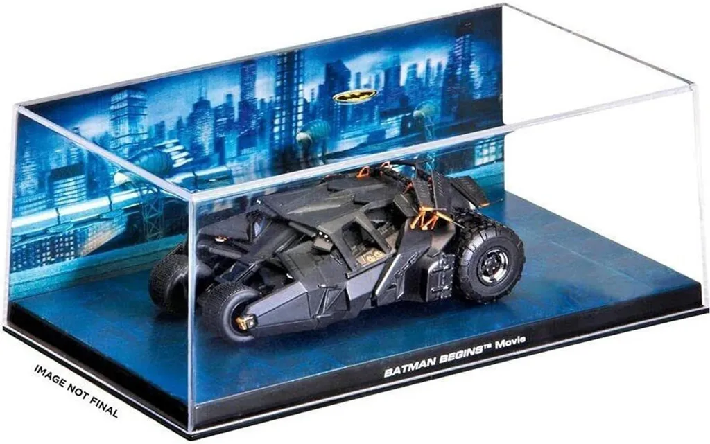 Le Gobelet Batman Begins Métal 1/43 Eaglemoss DC Automobilia n11