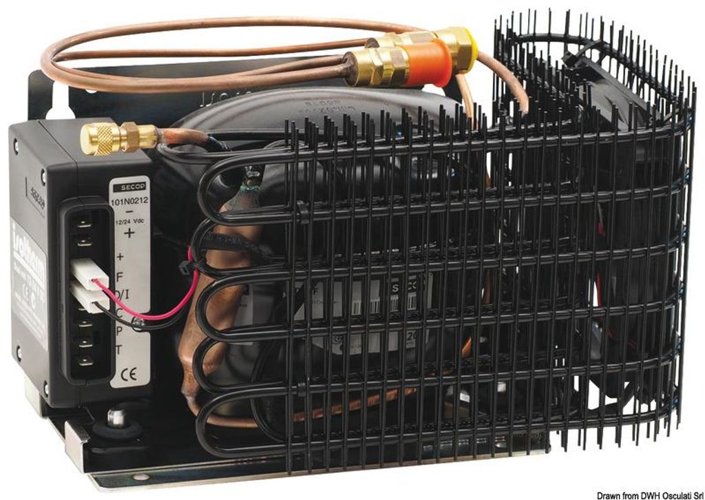 ISOTHERM ITC Kühlgerät einschließlich Verdampfer max 200 l - Osculati 50.931.94