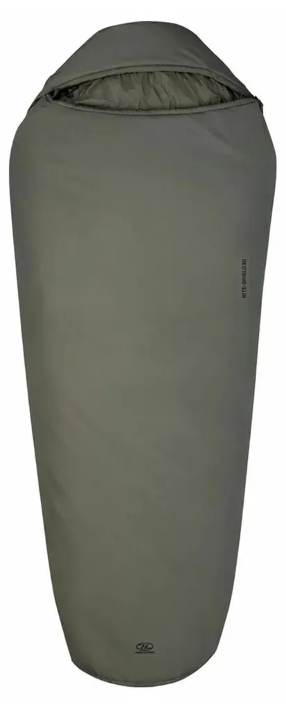 Sac de couchage Highlander Forces Nite-Shield 50 14°C militaire vert