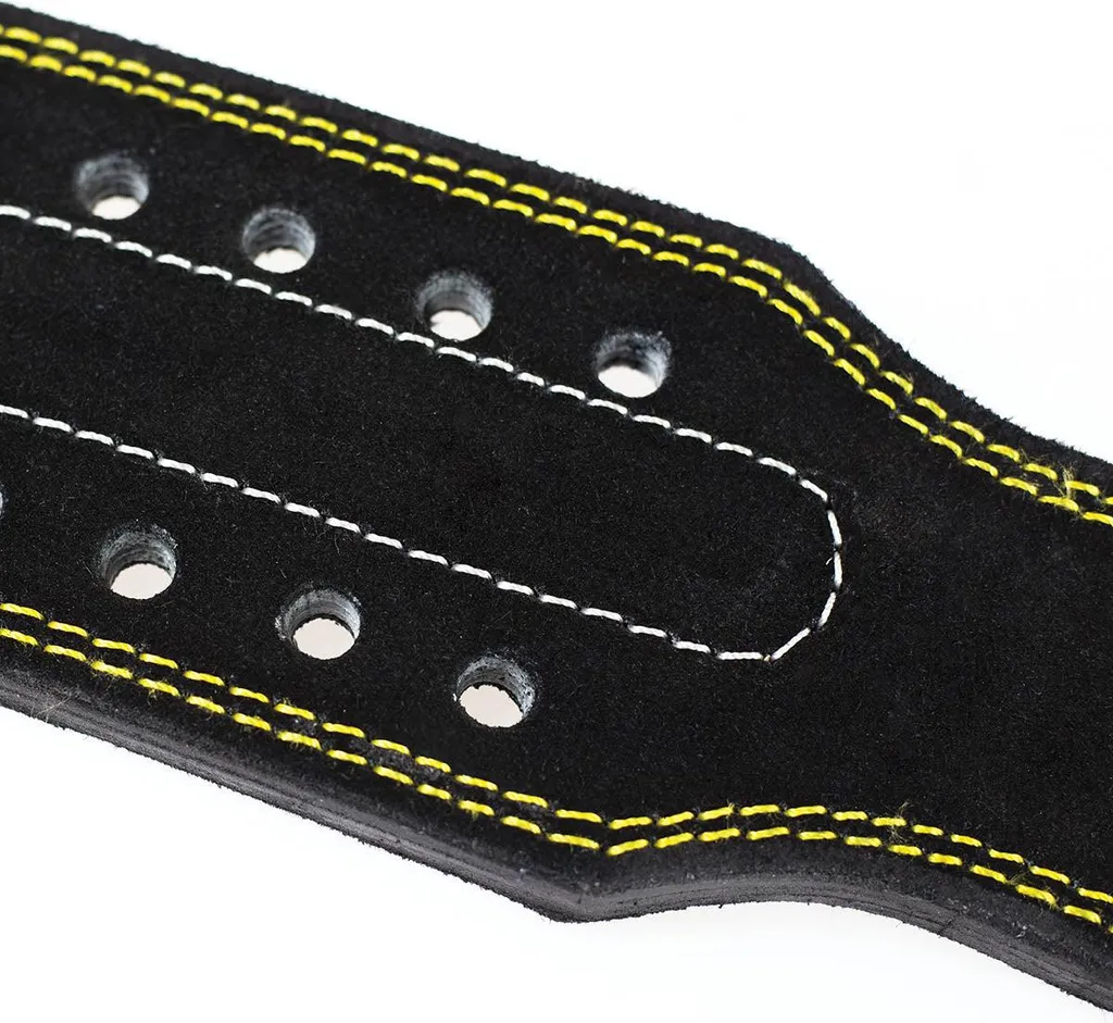 Ceinture de Force de Levage Power Belt Taille L en Cuir Renforcé - 8