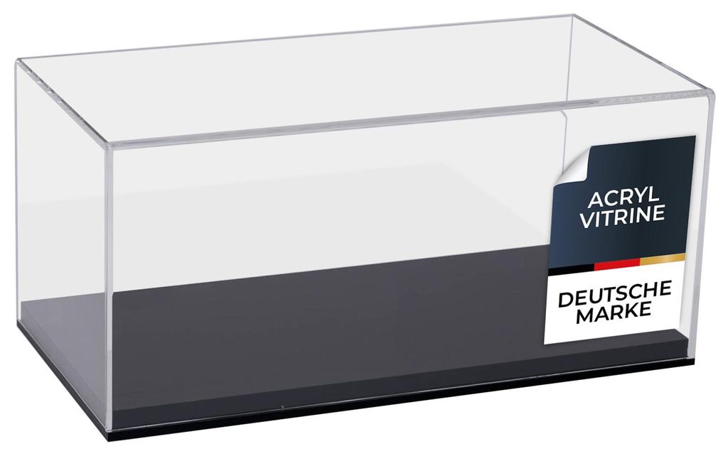 HMF 46803 Acryl Vitrine für Modellautos, Figuren, 30 x 15 x Produktbild 