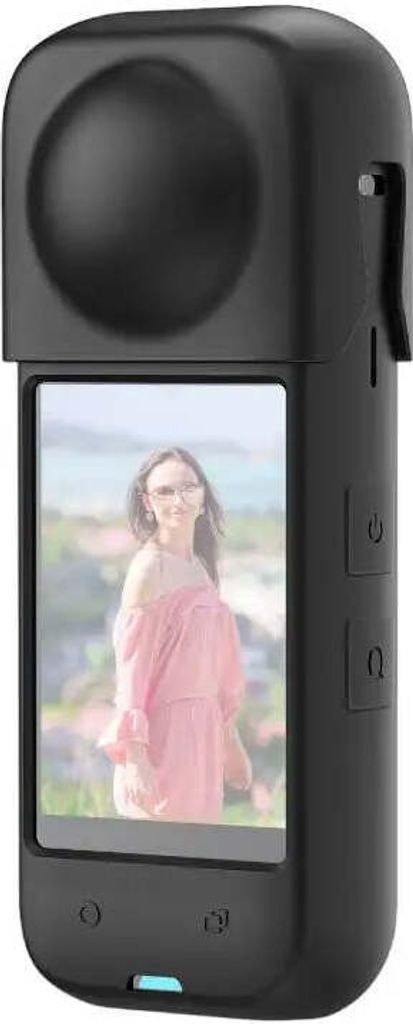 Silikon-Schutzhülle Puluz für Insta360 X4 (Schwarz) Produktbild 
