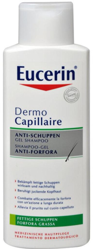 Eucerin Dermocapillaire Anti-Schuppen Gel Shampoo 250 ml