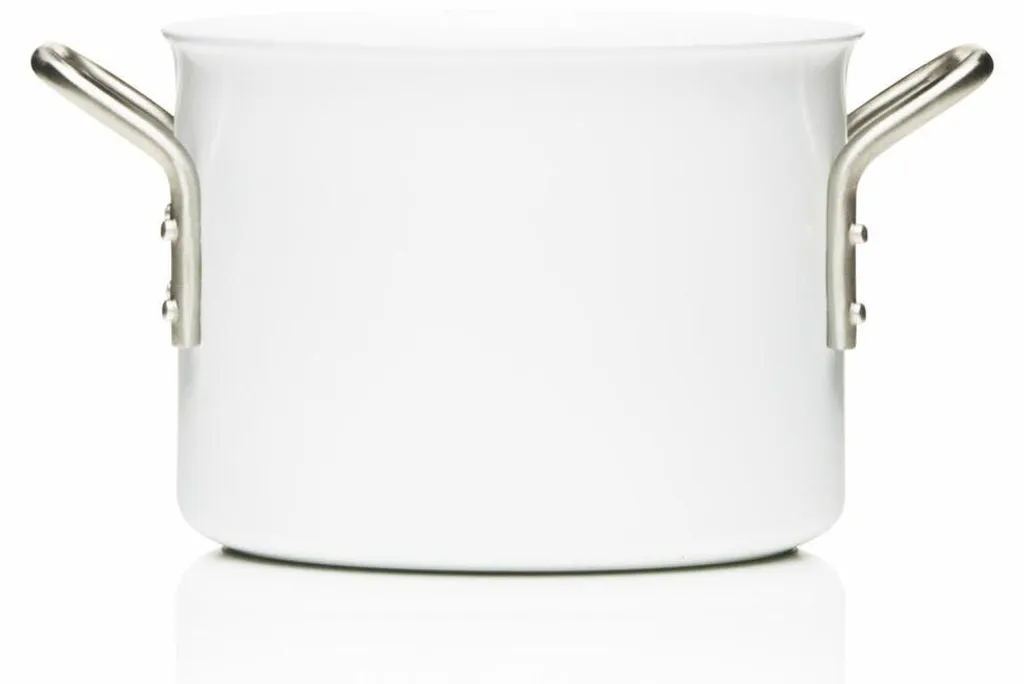 Eva Solo Pentola Bianco 16cm 2.5L - Alluminio Riciclato e Ceramica