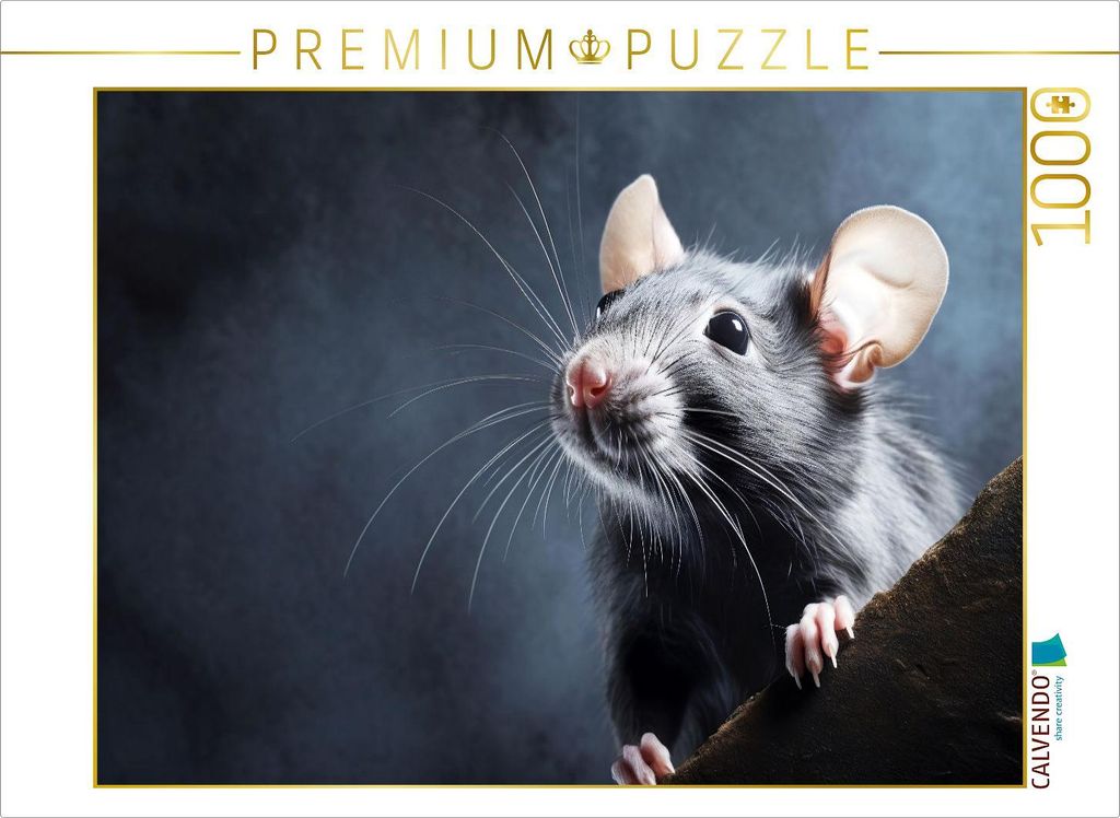 CALVENDO Puzzle Ein Motiv aus dem Kalender "Only Black" | 1000 Teile Lege-Größe 64x48cm Foto-Puzzle für glückliche Stunden
