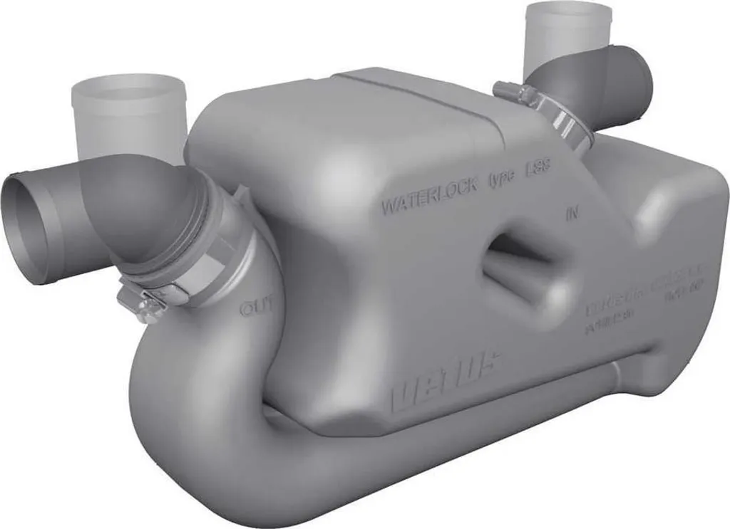 Coude d'Injection d'Eau Vetus Lss50 50mm pour Échappement de Navire