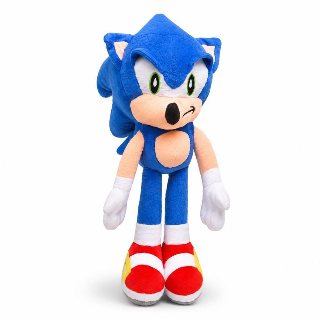 Wiztex Kuscheltier Blau Sonic Plüschfigur - 50 cm XXL Produktbild 