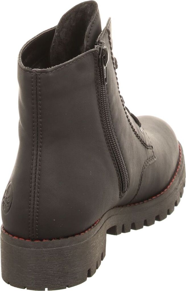 Rieker Schnürstiefel - Tiefschwarz Kunstleder Größe: 39 Produktbild 61