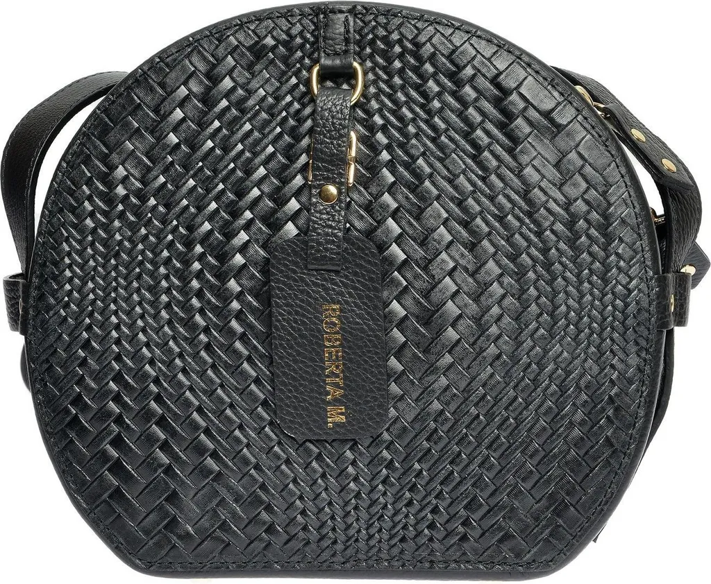 Sac à main épaule femme Roberta M Noir RM 8111 collection hiver 2025