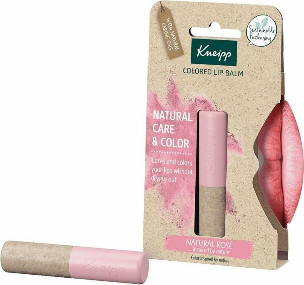 Kneipp Colored Lip Balm Natural Rosé 3,5g