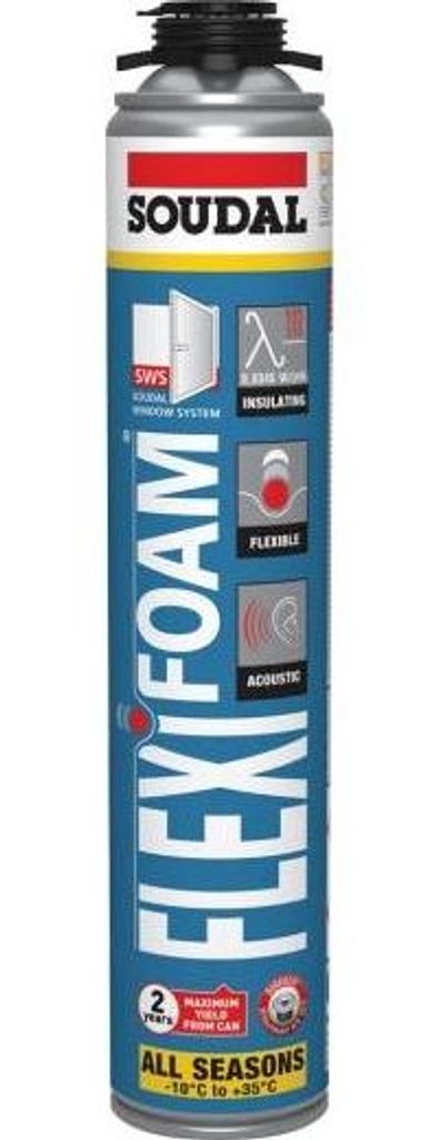 Polyurethan-Schaum Flexifoamgun Aerosol 750 ml Produktbild 