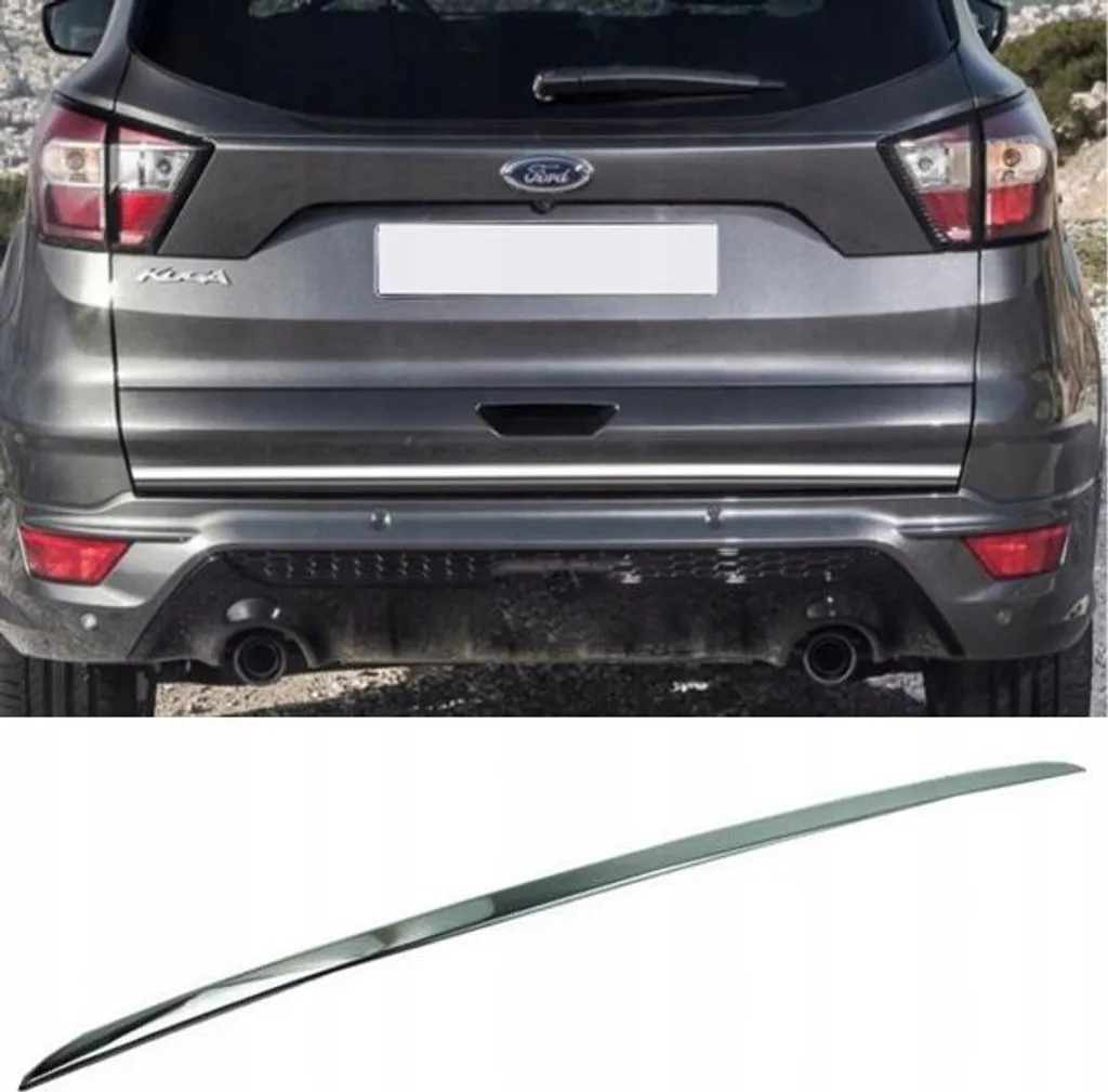 Baguette chromée Ford Kuga III Lift pour hayon arrière de 2019 à 2024
