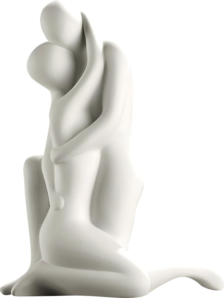 Gilde Francis, Figur, Paar, "Du und Ich", Keramik, creme, Produktbild 