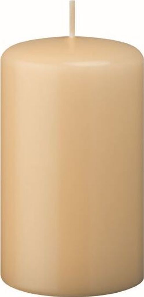 4er Set Oster, Frühling, Stumpenkerzen Pinie 10 x Ø 6 cm