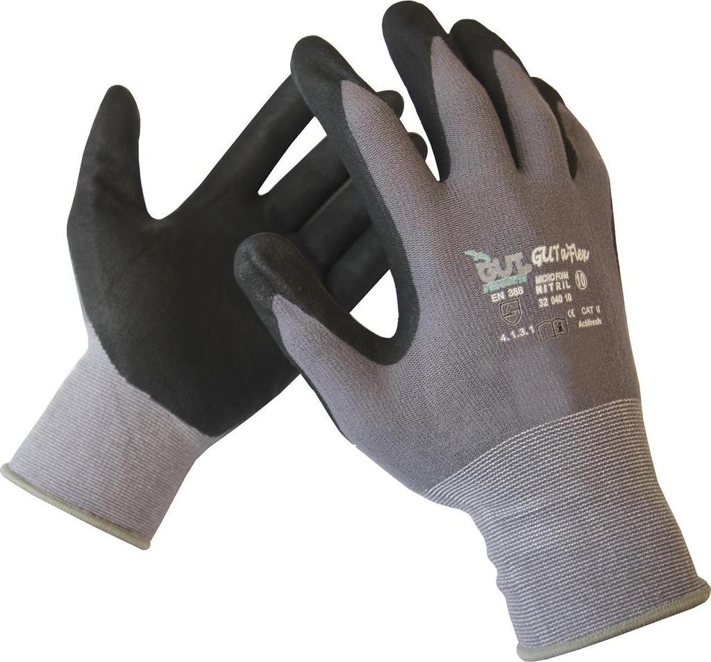 GUTa’Flex Arbeitshandschuhe mit Nitril-Foam-Beschichtung - 12 Paar