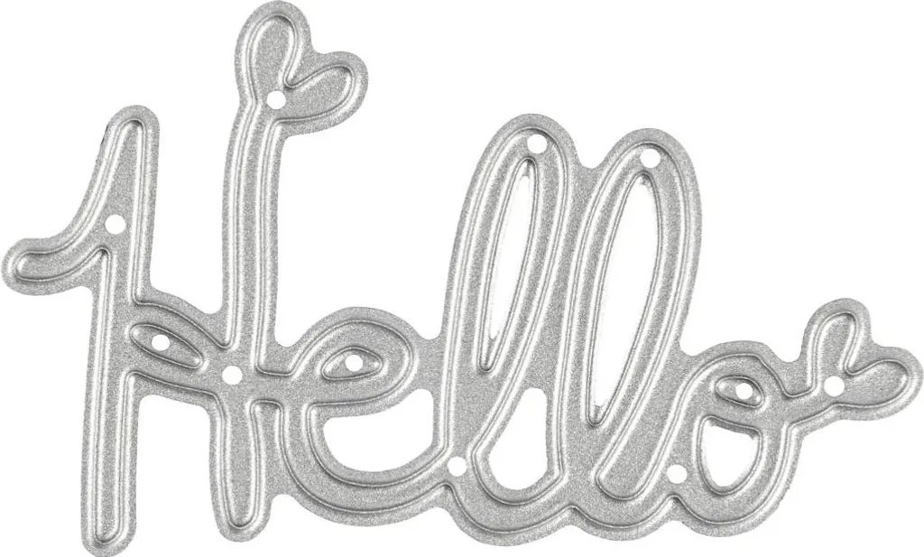 Creativ Company 118004, Sagoma da taglio, Argento, 1 pezzo, 11761, 11792, 11799, 59 mm, 36 mm