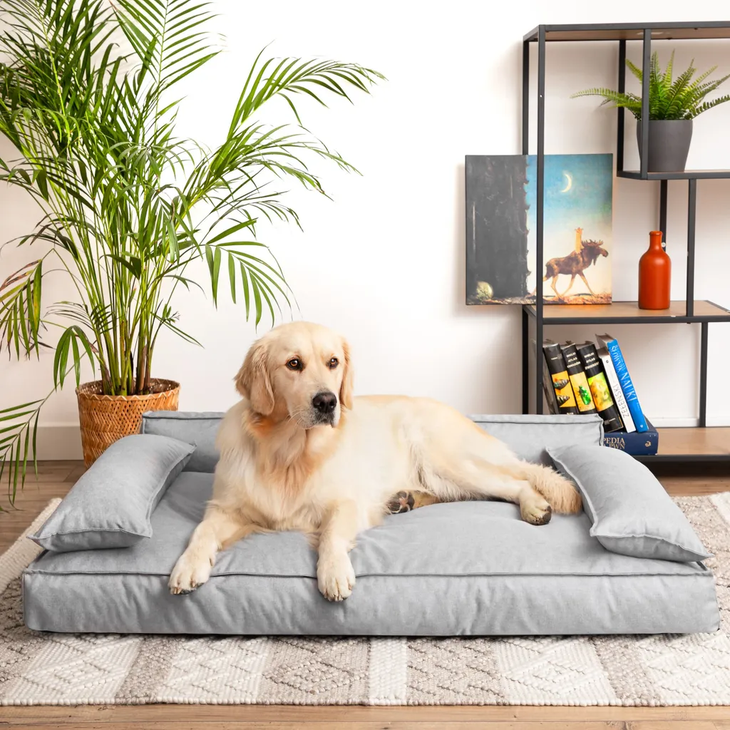 Divano Ortopedico Cani 99x66 cm - Cuscino Ergonomico per Articolazioni - 2