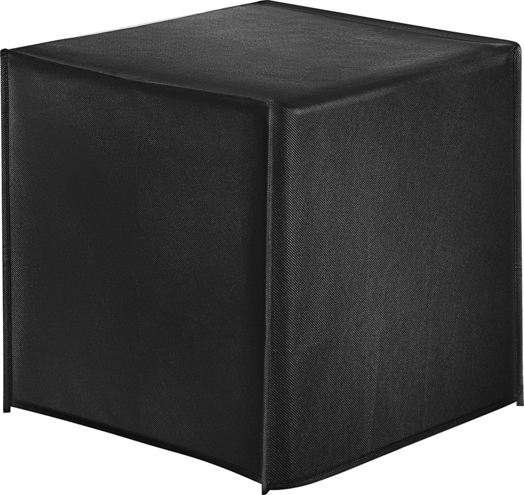 kwmobile Hülle kompatibel mit Thermomix TM5 / TM6 - Küchenmaschine Staubschutz Abdeckhaube - Staubhaube in Schwarz