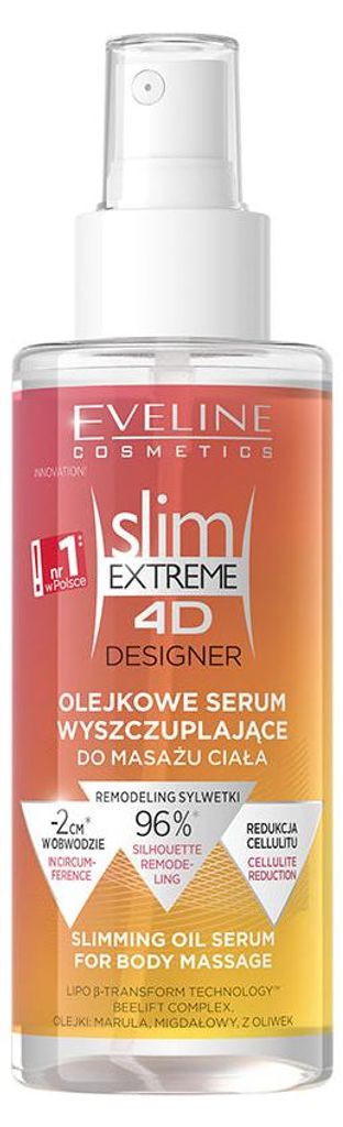 Eveline Cosmetics Slim Extreme 4D – serum, hydratatie, Productafbeelding 