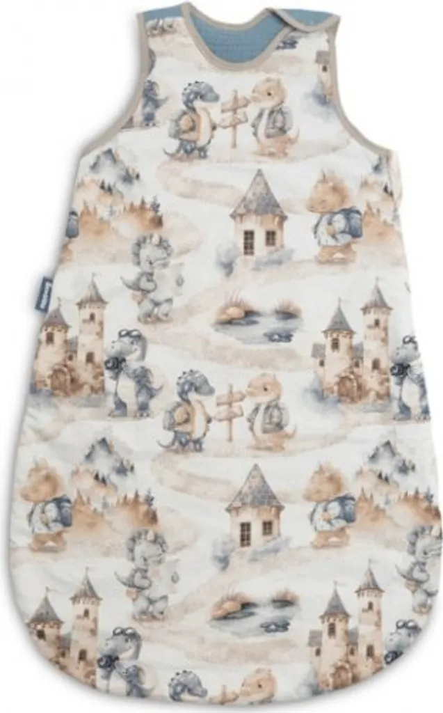 Sac de couchage Draco 80x50cm en mousseline respirante bleu jeans M