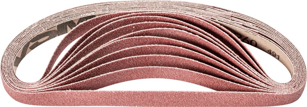 PFERD TOOLS Korund Schleifband BA 16x520mm A60 für universelle Anwendung mit Bandschleifer