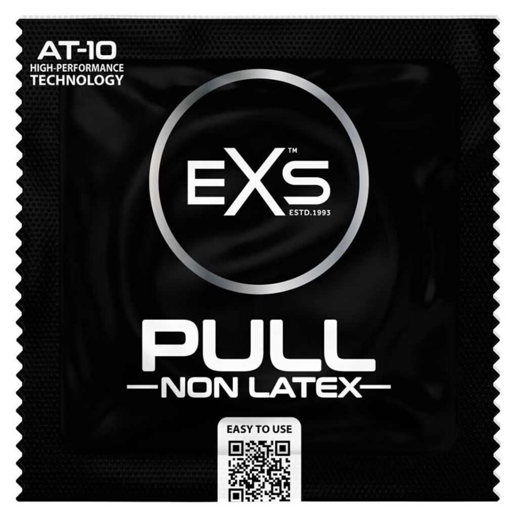 EXS Pull condooms, niet van latex, extra groot, 6 stuks Productafbeelding 