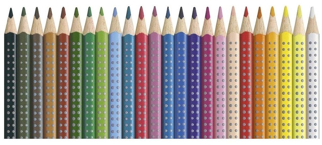 Faber Castell 112424 - Farbstifte Colour Grip 2001, 24 Produktbild 