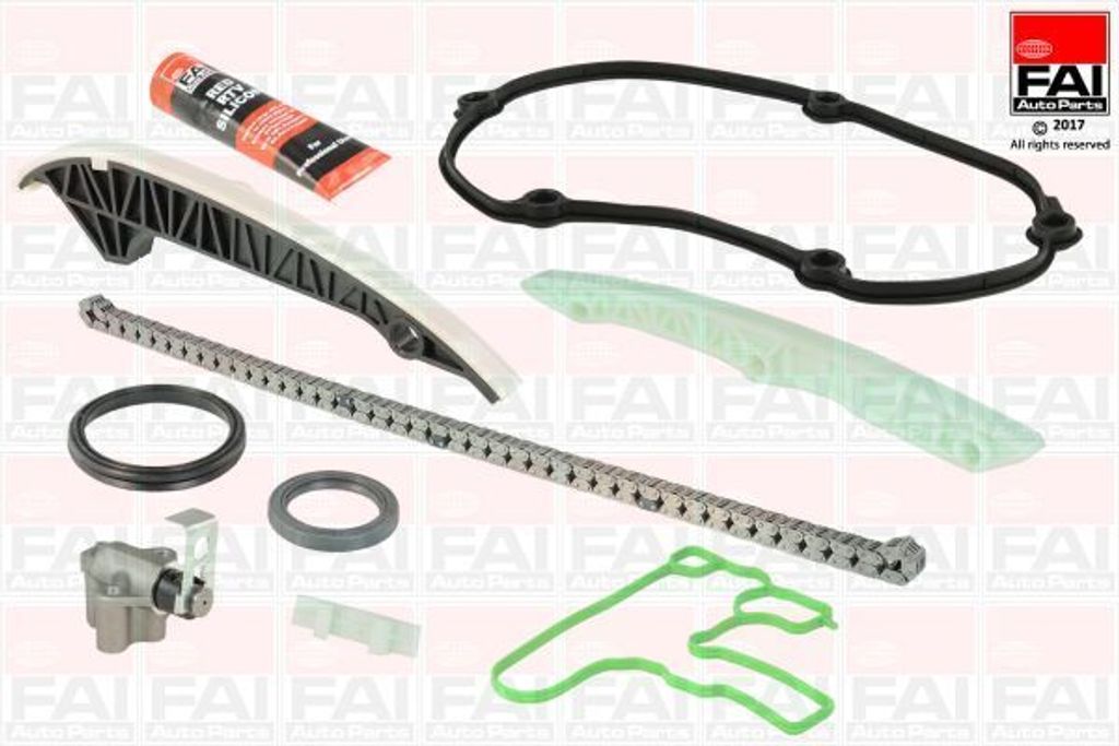 FAI AutoParts TCK174 Steuerkettensatz Steuerkette für AUDI A4 Avant (8K5, B8) A6 Avant (4G5, 4GD, C7) Q5 (8RB) A5 Sportback (8TA) A4 Limousine