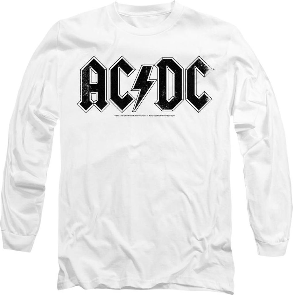 AC/DC - T-Shirt für Herren/Damen Uni TV9331 (XXL) (Weiß)