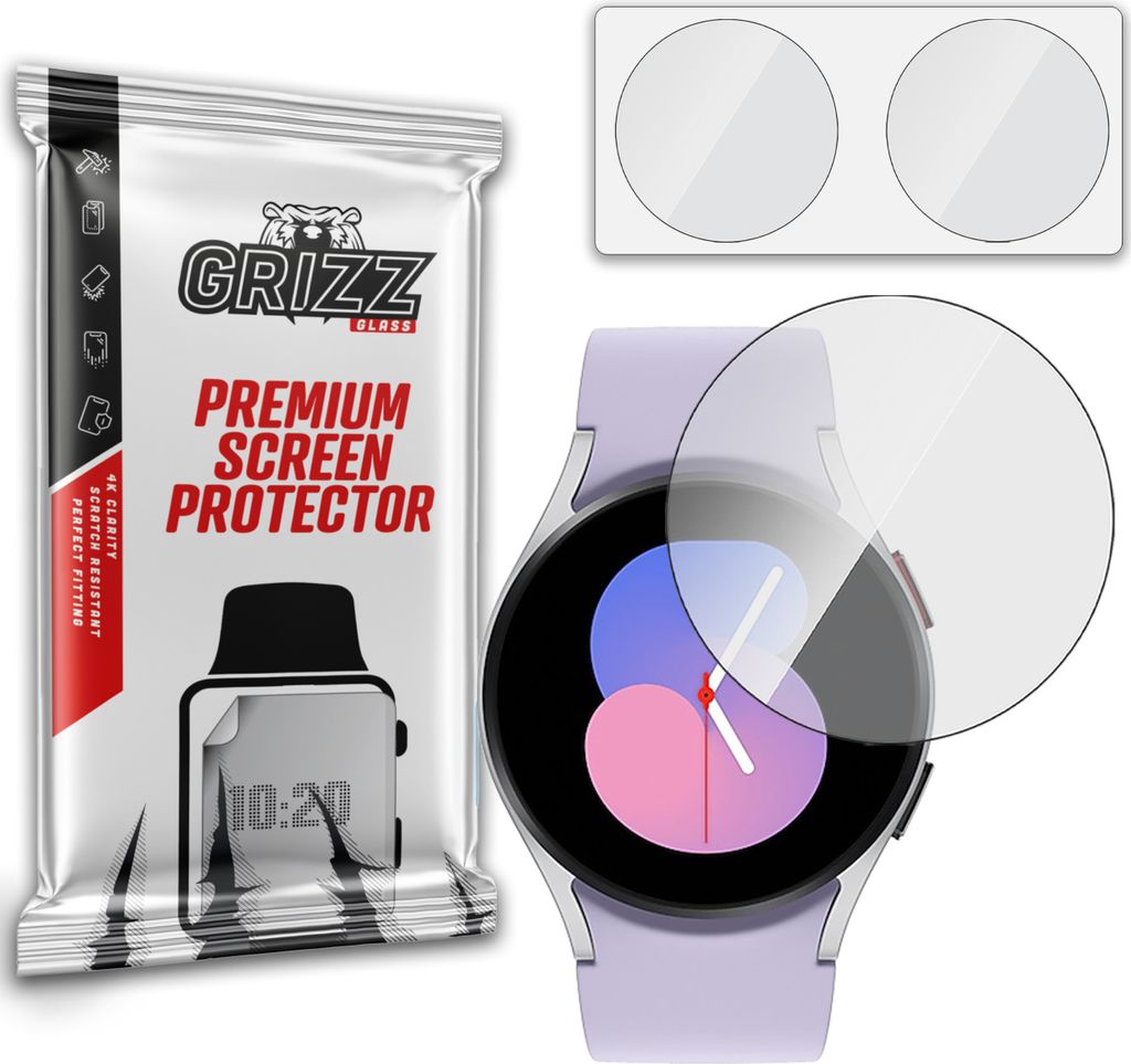 GrizzGlass Samsung Hybridglas HybridGlass für Galaxy Watch 5 40mm