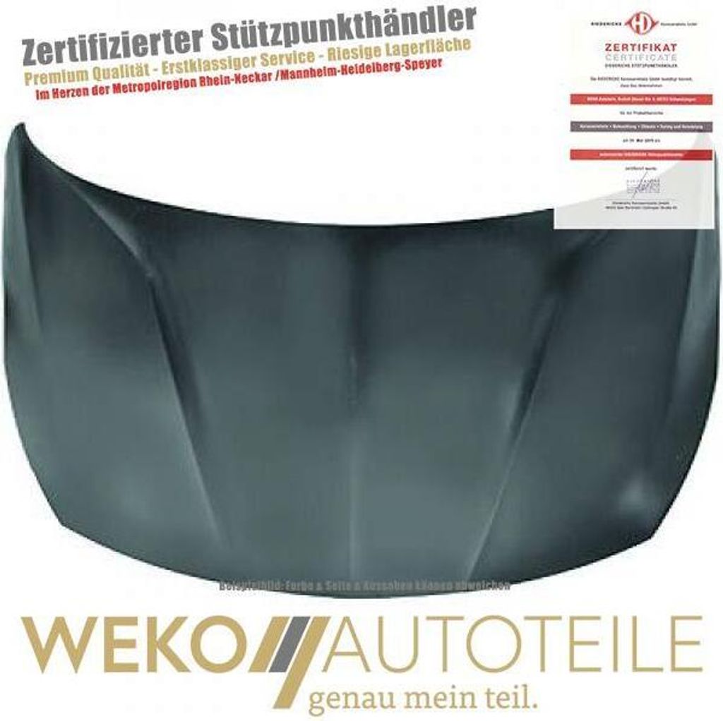 Motorhaube DIEDERICHS 1808000 für OPEL