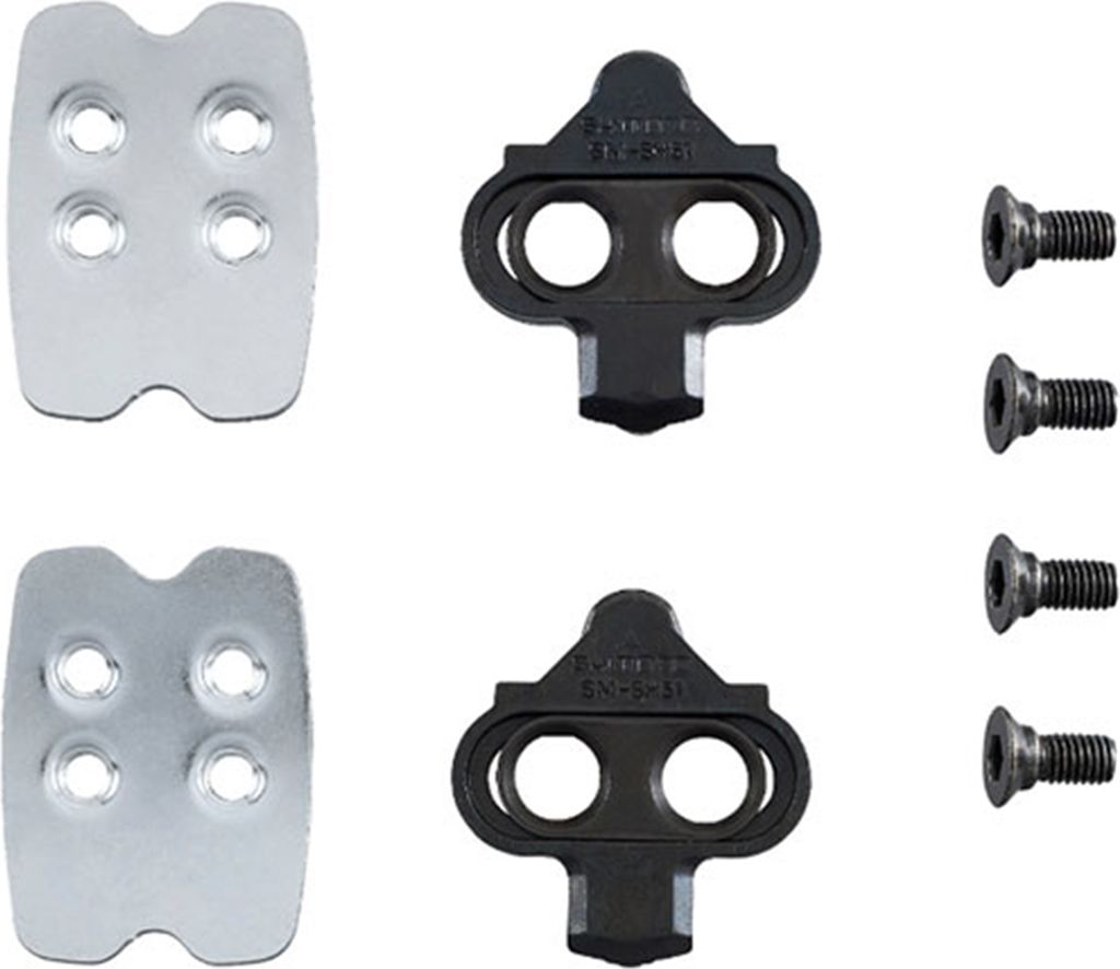 SHIMANO Cleats SMSH51 SPD, einseitig mit Gegenplatte, Produktbild 