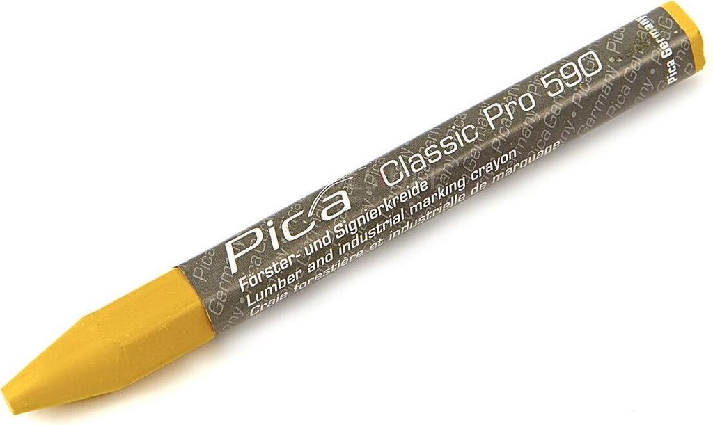Pica 12pcs 590/44 Markierungskreide PRO 12x120 mm Gelb