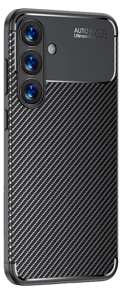 Handy Hülle für Samsung Galaxy S25 Carbon Look Cover Case Produktbild 