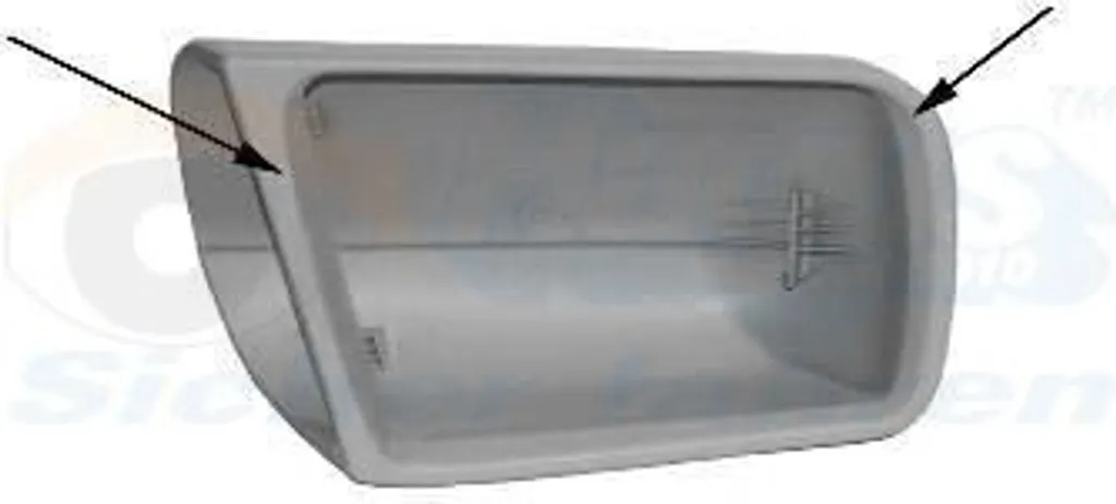 Coque de rétroviseur extérieur droit Mercedes W202 Berline - VAN WEZEL