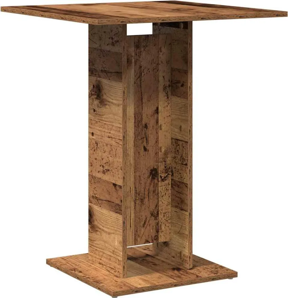 Tavolo Bistrot Salvaspazio vidaXL 60x60 - Ideale per Case Vacanze