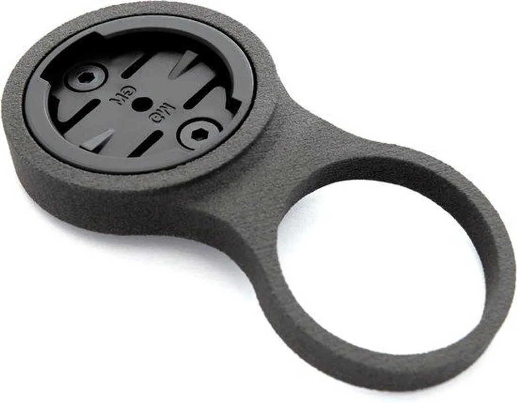 Support Compteur Vélo Anti-Vibration Nylon SLS 3D Noir Entretoise 6 mm