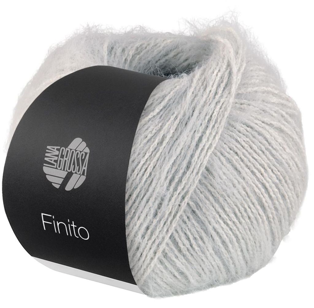 Lana Grossa - Finito 0014 silbergrau creme Produktbild 